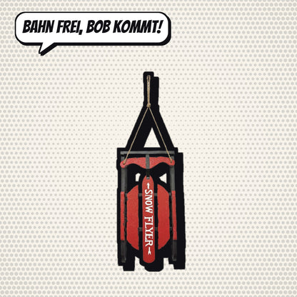 Comic-Produktbild: Deko-Hänger Bob-Schlitten, 44 cm, CHF 27.90