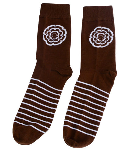 Socken in einer Geschenkverpackung im Kaffee-Look (Produktfoto 3)
